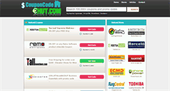 Desktop Screenshot of couponcodehut.com